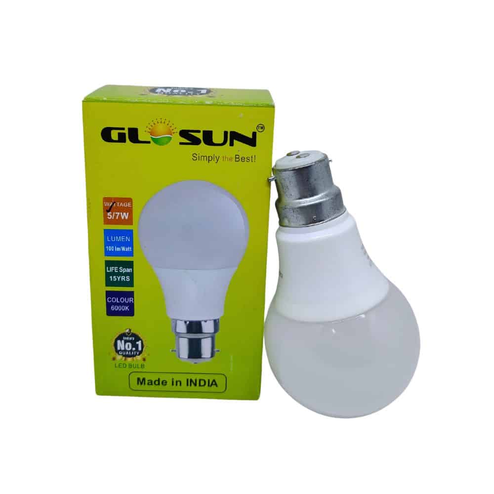 "5W energy-efficient LED light bulb"